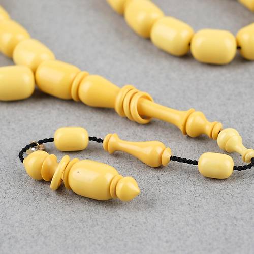 Kadim Katalin Eski Mahjong Ta�� Obje D�nem Usta ��i �mzal� Kaps�l kesim 8.5x11.5mm Tesbih