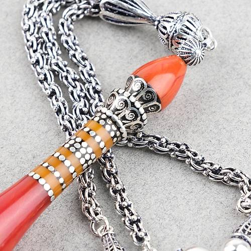 Skma Kehribar zel Gm Nak leme mame 925Ayar Gm Pskl Beyzi Kesim 14x17mm Tesbih