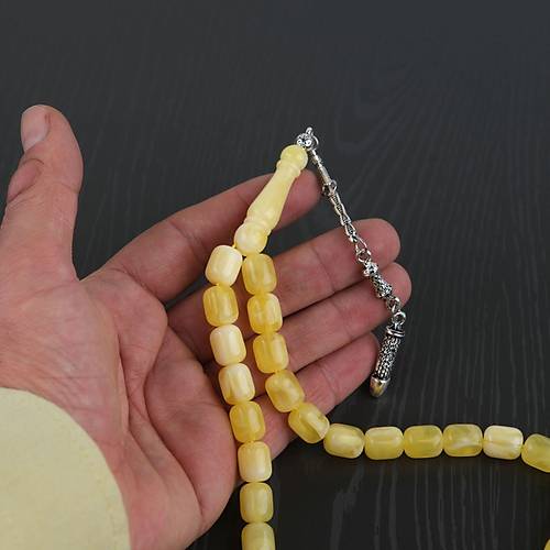 Beyrut Damla Alpaka Pskl Kapsl Kesim 10x12mm Tesbih