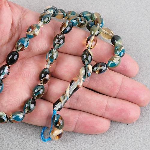 Arizona Katalin Beyzi Kesim 8x12mm Tesbih (P�sk�ls�z)