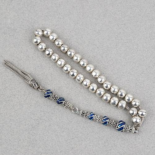 G�m�� Kaplama i�lemeli �mame K�re Kesim 7x8mm Tesbih