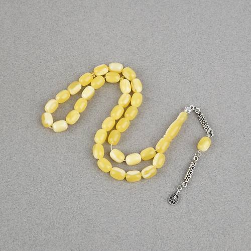 Beyrut Damla Alpaka P�sk�ll� Beyzi Kesim 8x11mm Tesbih