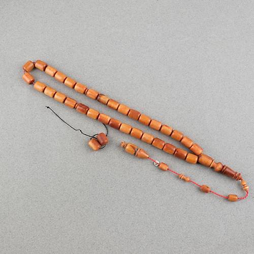 Gergedan A�ac� Usta ��i �mzal� De�i�en �mameli Kaps�l Kesim 9x12mm Tesbih