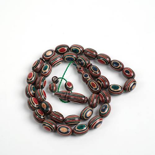 Kafur Aac Beyzi Kesim 11.5x17mm Tesbih