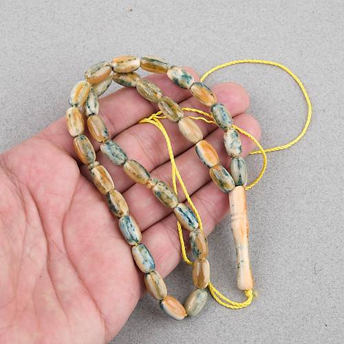 Galalit Arpa Kesim 7x12mm Tesbih P�sk�ls�z