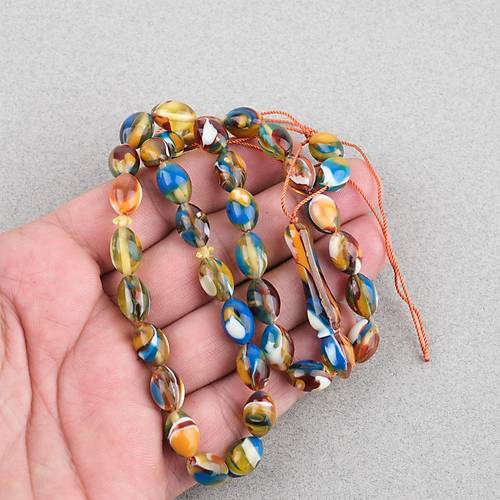 Arizona Katalin Beyzi Kesim 8x12mm Tesbih (P�sk�ls�z)