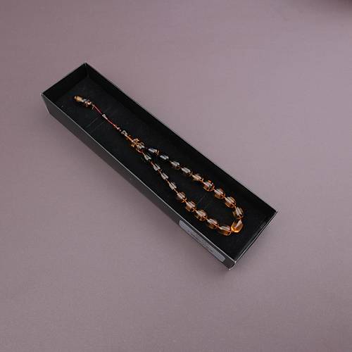 Katalin Alacal� Usta El ��i �mzal� Efe Boy Kaps�l Kesim 9x12.5mm Tesbih