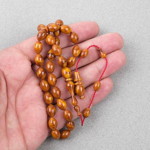 Kadim Katalin Bilek Boy Beyzi Kesim 7x10mm Tesbih