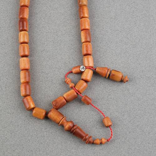 Gergedan A�ac� Usta ��i �mzal� De�i�en �mameli Kaps�l Kesim 9x12mm Tesbih