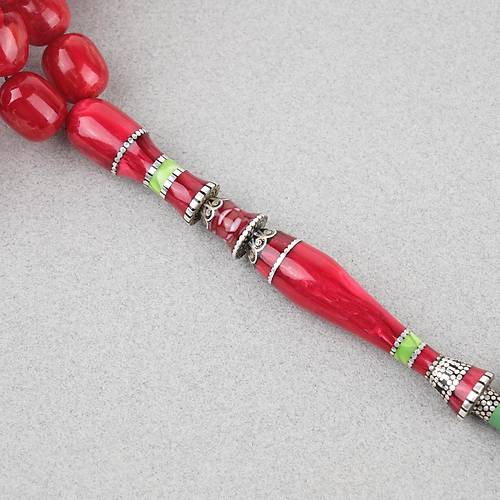 Skma Kehribar zel Gm Nak mame Kapsl Kesim 15x17,5mm Tesbih