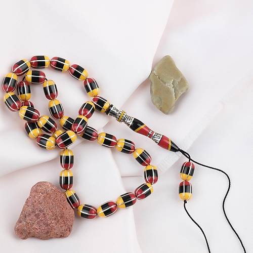 Erzurum Oltu 925A Gm leme Nakka mame Usta i mzal Kapsl Kesim 7.5x11mm Tesbih