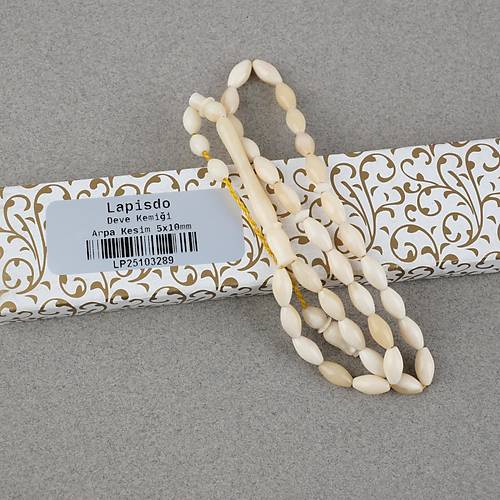 Deve Kemi�i Bilek Boy Arpa Kesim 5x10mm Tesbih