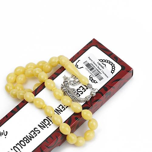 Beyrut Damla Alpaka Pskl Tombul Beyzi Kesim 11x14mm Tesbih