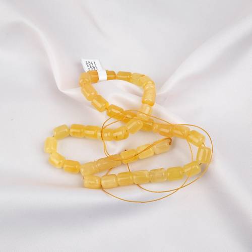 Kaya Damla Kehribar -Balt�k Kaps�l Kesim 8x10mm Tesbih