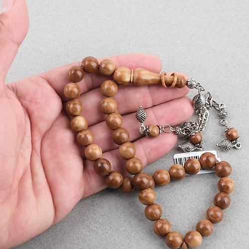 Kuka Telkari Tasar�m Alpaka P�sk�l K�re Kesim 10mm Tesbih