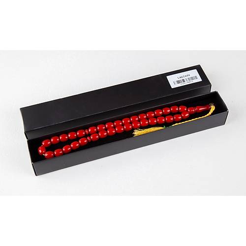 Skma Kehribar Tombul Kapsl Kesim 8.5x10mm Tesbih