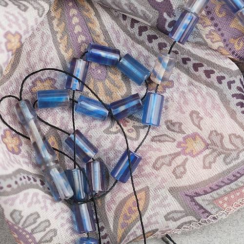 S�kma Kehribar Kesme Kesim 6x10mm Tesbih P�sk�ls�z