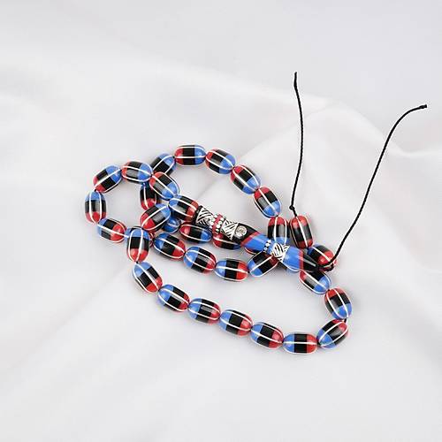 Erzurum Oltu 925A Gm leme Nakka mame Usta i mzal Kapsl Kesim 7.5x11mm Tesbih