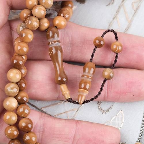 Kuka Original Do�al 99luk K�re Kesim 7mm Namaz Tesbihi Tesbih