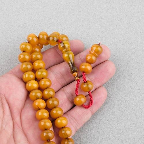 S�kma Kehribar Dik Damar Bilek Boy Tekerlek Kesim 11x8.5mm