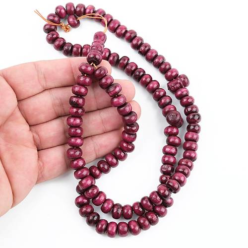�im�ir A�ac� Boyal�  Vi�ne ��r��� 99luk Tekerlek Kesim 10x6mm Namaz Tesbihi