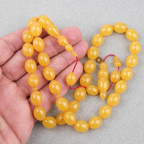 Katalin Usta ��i �mzal� Beyzi Kesim 10x13mm Tesbih