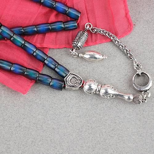 His Ta�� Metal �mameli F��� Kesim 7x9mm Tesbih