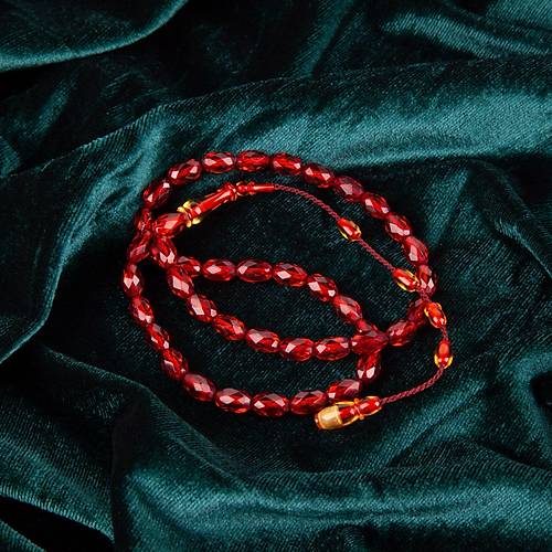 Osmanl Ate-i Kehribar (Kolye) 41habbe 6x9.5mm Tesbih