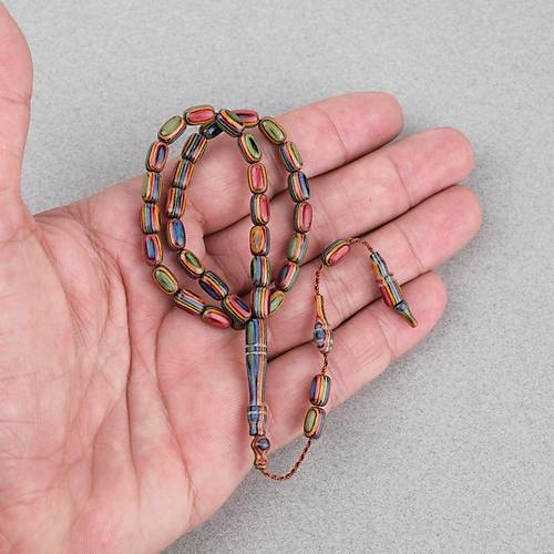 Kafur A�ac� Bilekboy Kaps�l Kesim 4.5x7.5mm Tesbih Kahverengi