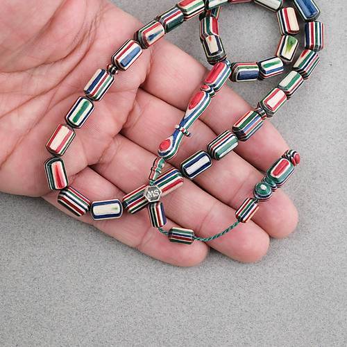 Kafur A�ac� Kaps�l Kesim 8x12.5mm Lapisdo �mzal� Tesbih