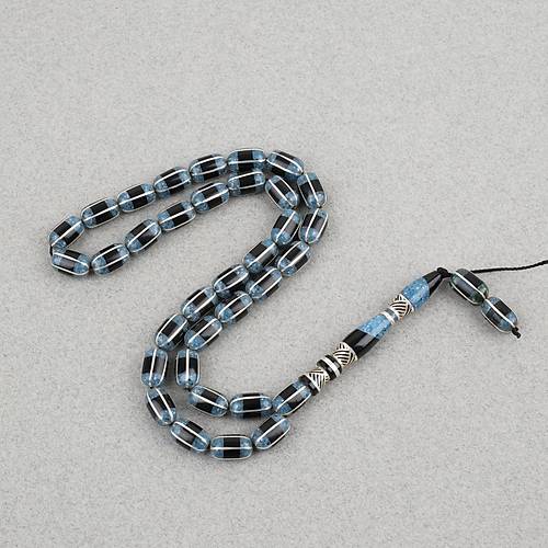 Erzurum Oltu 925A Gm leme Nakka mame Usta i mzal Kapsl Kesim 7x11mm Tesbih