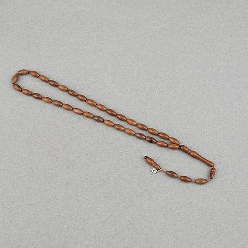 Kuka Ger�ek Do�al Lapisdo �mzal� Arpa Kesim 5x11mm Tesbih