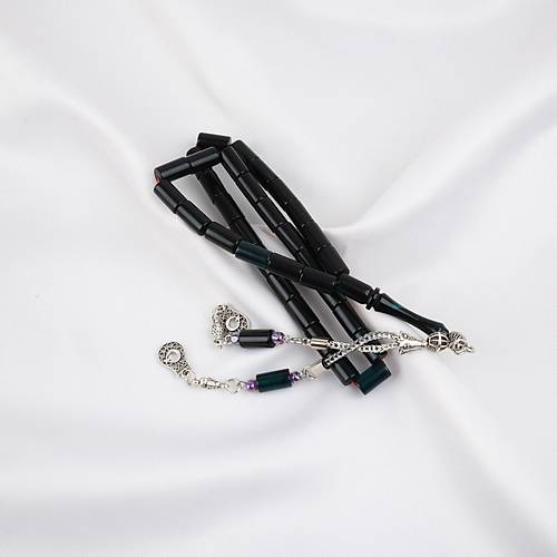 U�ak Cam� Alpaka P�sk�l Kesme Kesim 6x10.5mm Tesbih