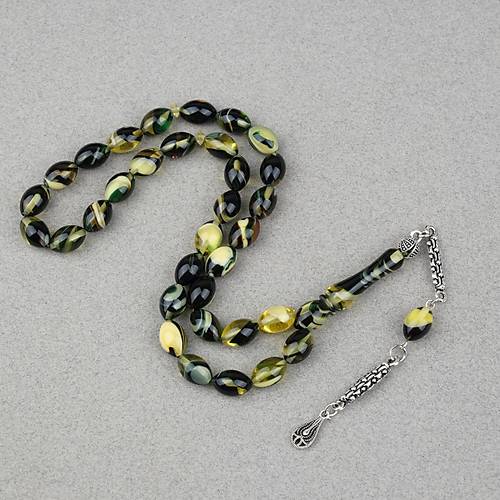 Arizona Katalin Alpaka P�sk�ll� Beyzi Kesim 8x12mm Tesbih