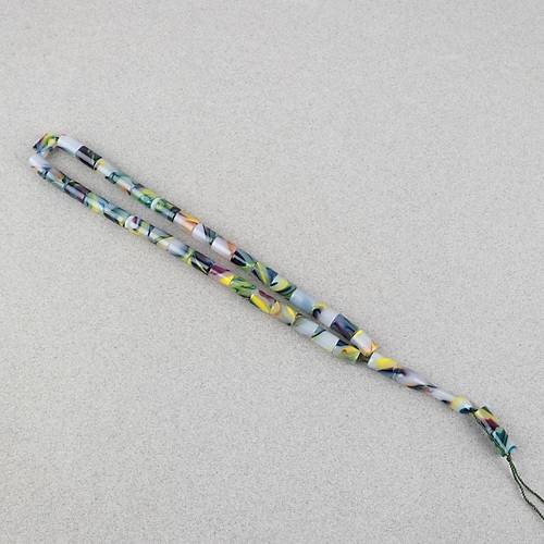 Arizona Katalin Kesme Kesim 7x10mm Tesbih (P�sk�ls�z) - Ye�il