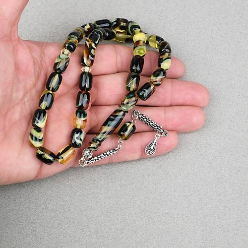 Arizona Katalin Alpaka P�sk�l Beyzi Kesim 8x12mm Tesbih