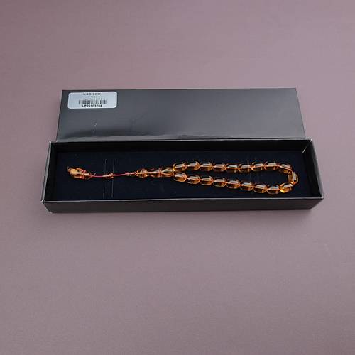 Katalin Usta El ��i �mzal� Kaps�l Kesim Efe Boy 9x12.5mm Tesbih