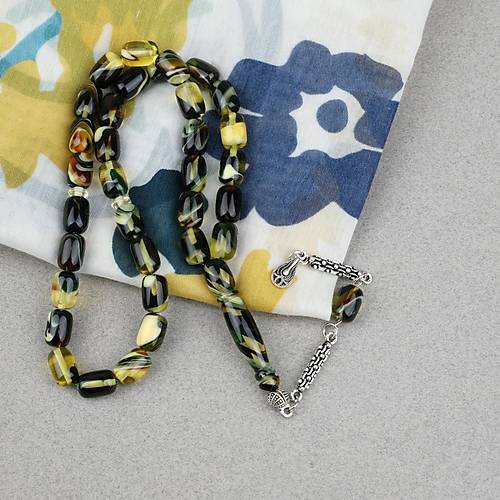 Arizona Katalin Alpaka P�sk�l Beyzi Kesim 8x12mm Tesbih