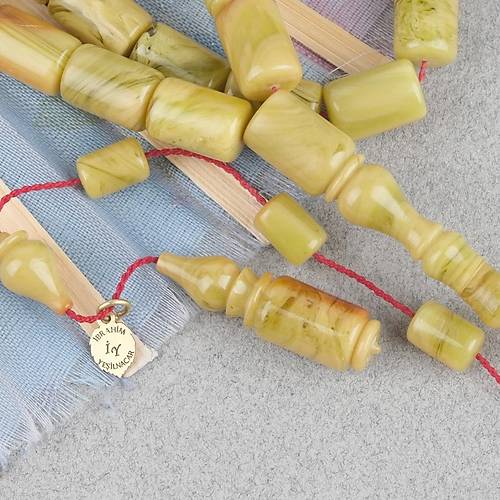 Kadim Katalin Yumuak Kesme Kesim 8x12mm Tesbih