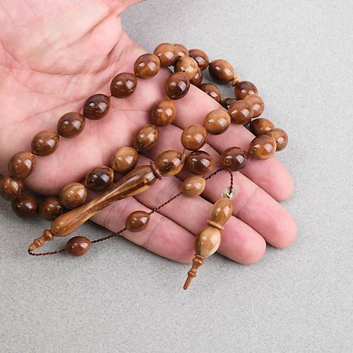 Kuka Usta ��i �mzal� Beyzi Kesim 11x14mm Tesbih