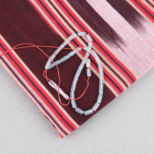 U�ak Cam� Kesme Kesim 4x8mm Tesbih -Mavi