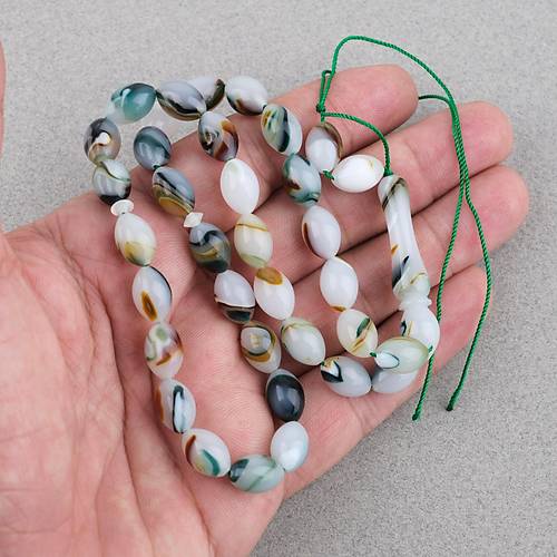 Arizona Katalin Beyzi Kesim 8x12mm Tesbih (P�sk�ls�z)