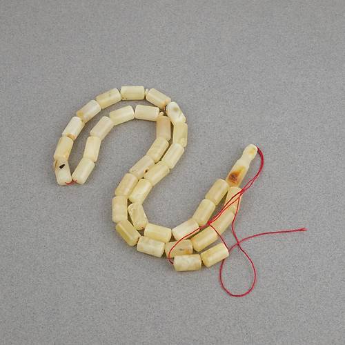 Rus Kaya Damla Kehribar Kesme Kesim 9.5x16.5mm Tesbih