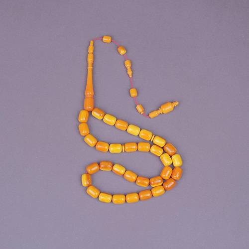 �brahim Atasever Usta ��i �mzal� Kanada Katalin �ubuk Kaps�l Kesim 8.5x12mm Tesbih