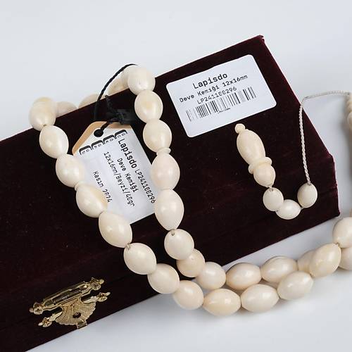 Deve Kemi�i Beyzi Kesim 12x16mm Tesbih