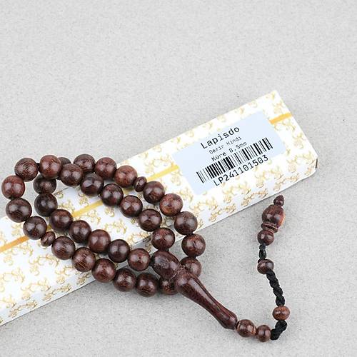 Demir Hindi A�ac� Bilek Boy K�re Kesim 8.5mm Tesbih