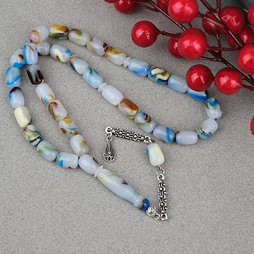Arizona Katalin Alpaka P�sk�l Kaps�l Kesim 8x12mm Tesbih