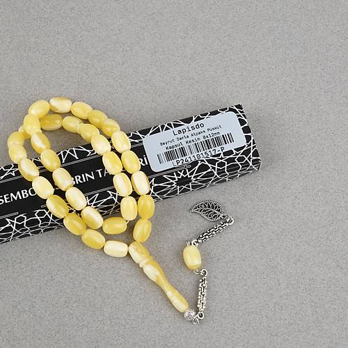 Beyrut Damla Alpaka P�sk�l Kaps�l Kesim 8x12mm Tesbih