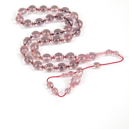 Katalin �ubuk Beyzi Kesim 8.5x10.5mm Tesbih - �effaf - �brahim Atasever Usta ��i