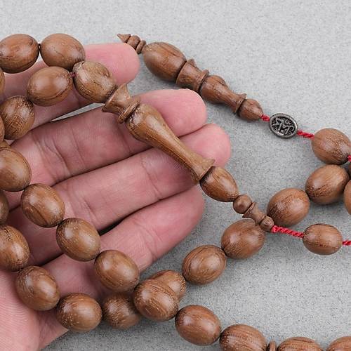 Bubinga Gl Usta i mzal Beyzi Kesim 12x14mm Tesbih